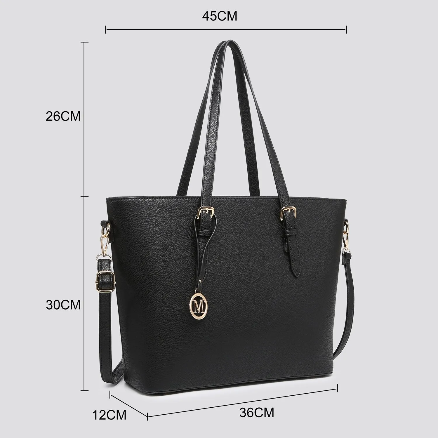 Plain Large Tote Bag (2 Colours)