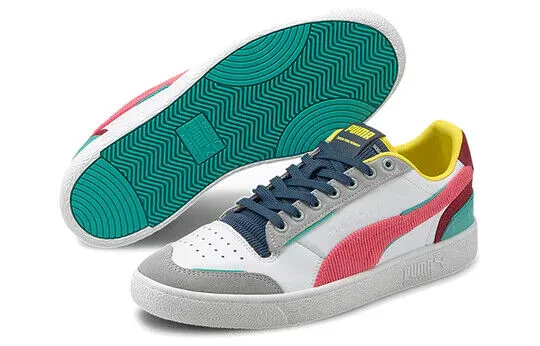 Puma Ralph Sampson Lo Bubblegum 375183 01 Mens Red/White/Gray Skate Shoes HS4751