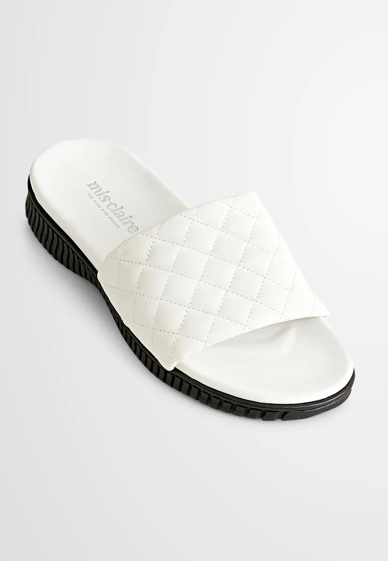 Quincy Soft Base Quilted Sandals