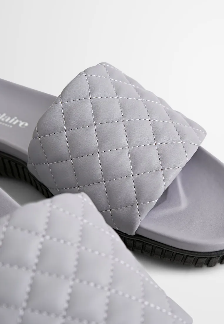 Quincy Soft Base Quilted Sandals