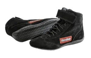 RaceQuip Basic Race Shoes - Black - 10 US Mens (Womans 12) - 30300100