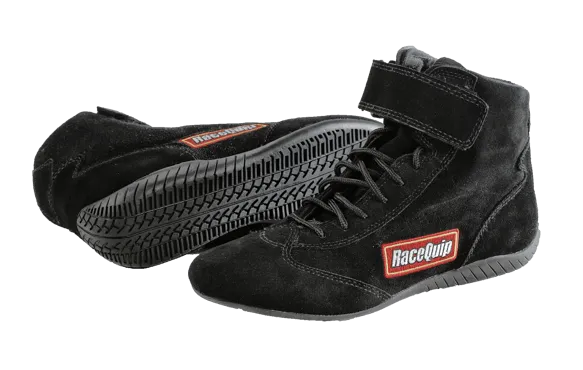 RaceQuip Basic Race Shoes - Black - 10 US Mens (Womans 12) - 30300100