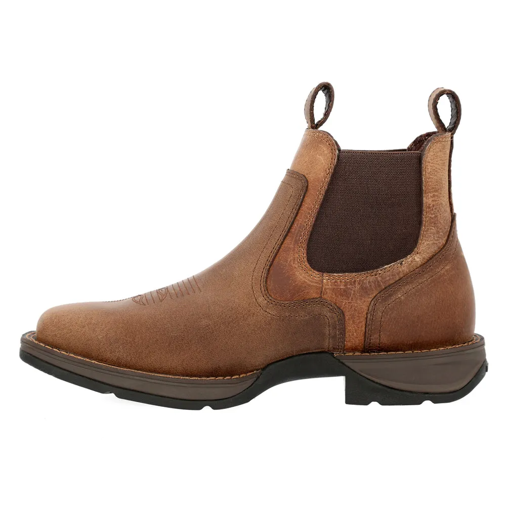 Red Dirt Rebel Square Toe Pull On Boots