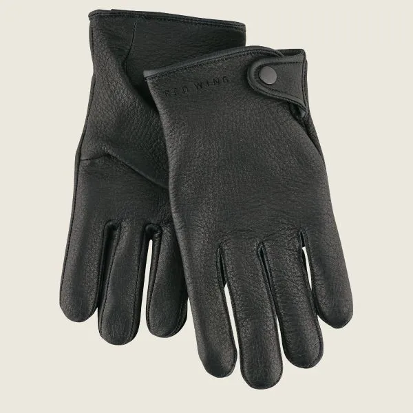 Red Wing Shoes Driving Glove 95238-Black NEW Size Medium M Deerskin