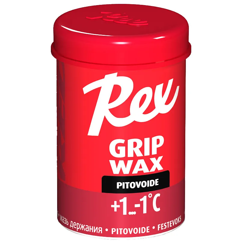 Rex Wax Basic Grip Red (1C/-1C) | 45g