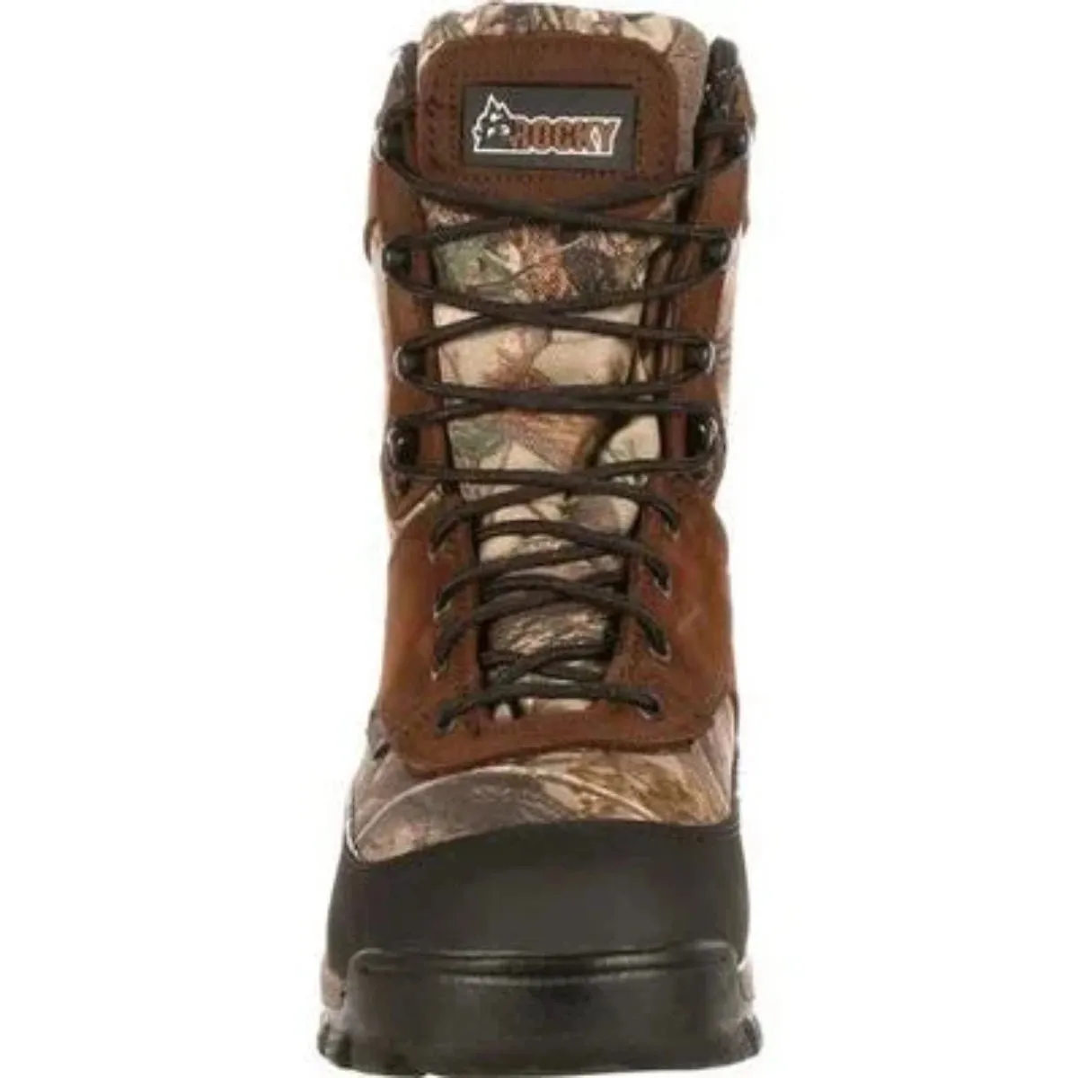 Rocky Core Men's Waterproof Soft Toe Boots Fq0004754 In Brown Realtree Edge