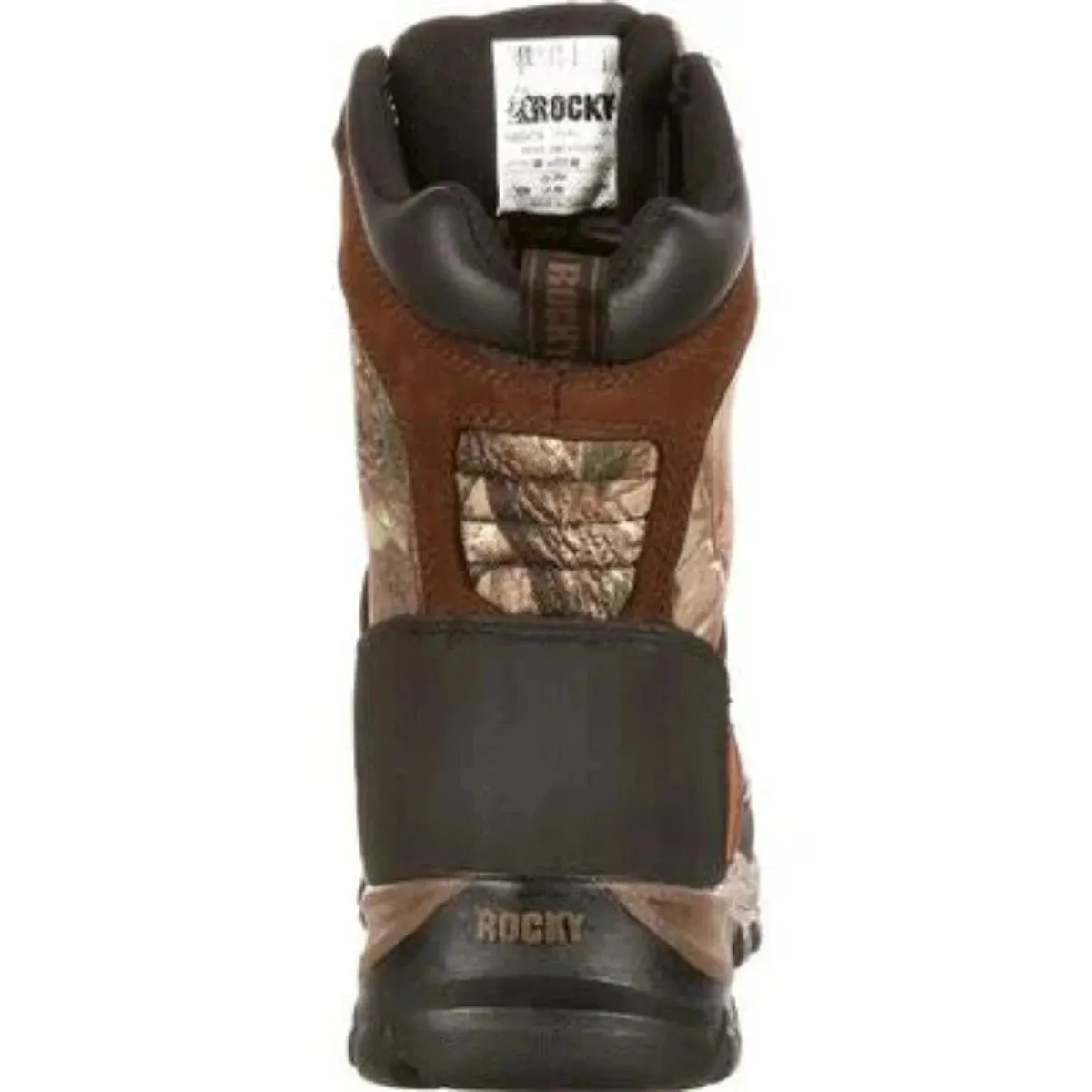 Rocky Core Men's Waterproof Soft Toe Boots Fq0004754 In Brown Realtree Edge