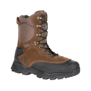 Rocky Multi-trax Men's 800G Insulated Waterproof Outdoor Boots Rks0417 In Brown