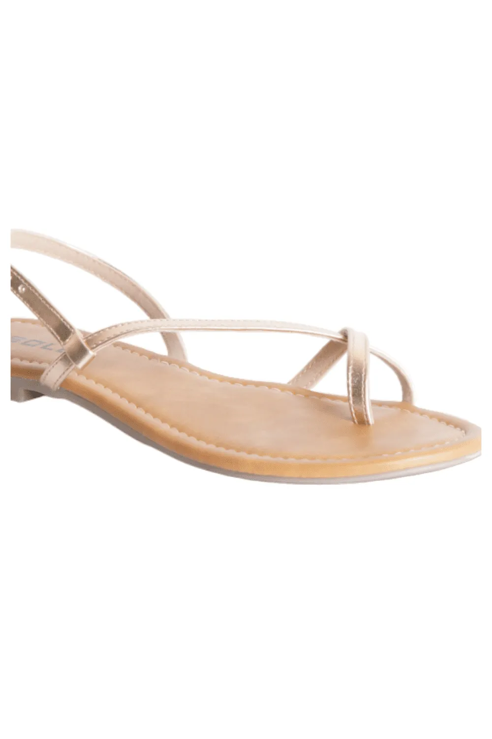 SOLES Women Rose Gold Flats