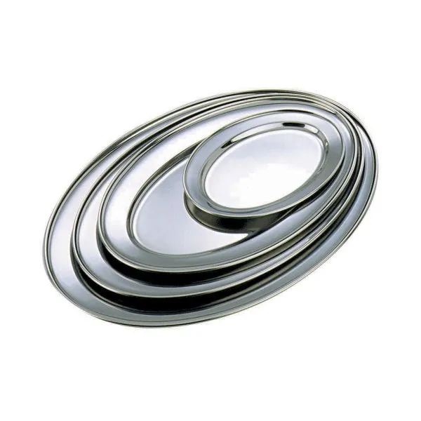 Stainless Steel Oval Flat 16"(11564) **