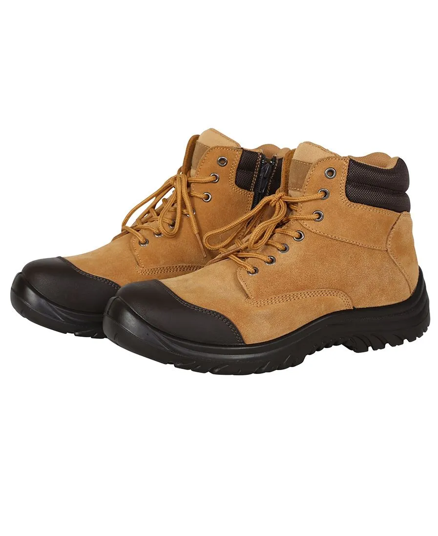 Steeler Side Zip/Lace Up Safety Boot