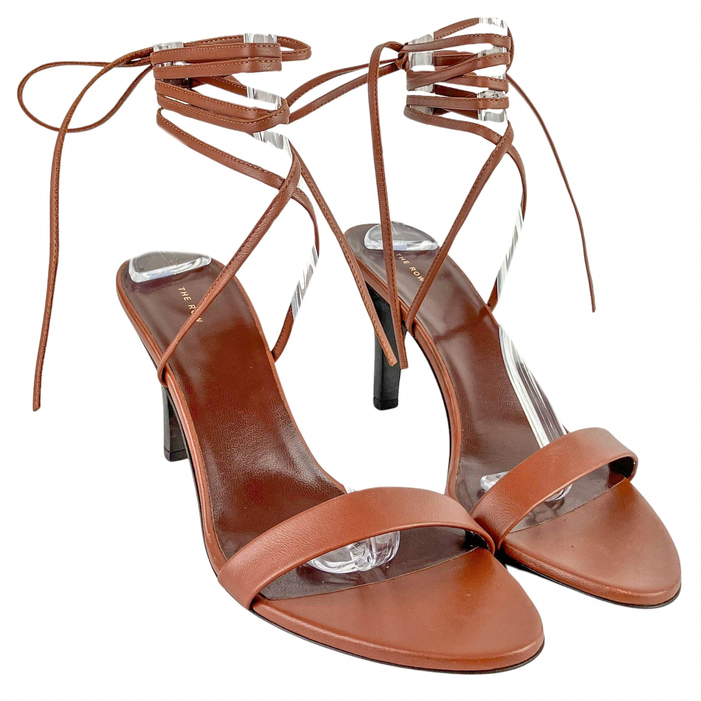 The Row Maud Sandals in Camel