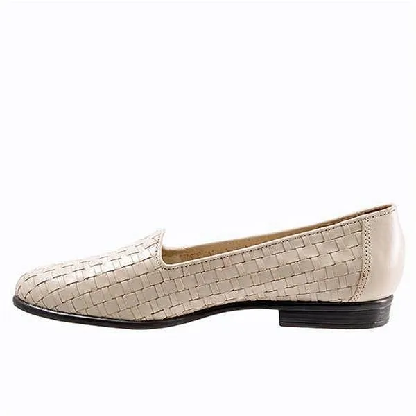 Trotters Liz Bone Woven Leather (Women's)