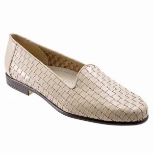 Trotters Liz Bone Woven Leather (Women's)