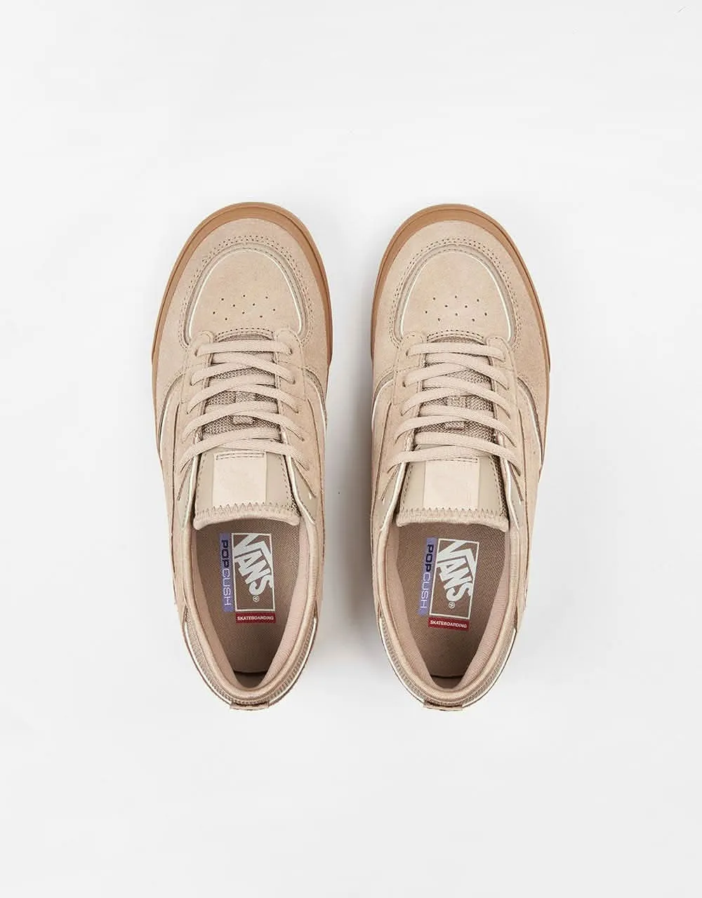 Vans Skate Rowley Skate Shoes - Tan/Gum