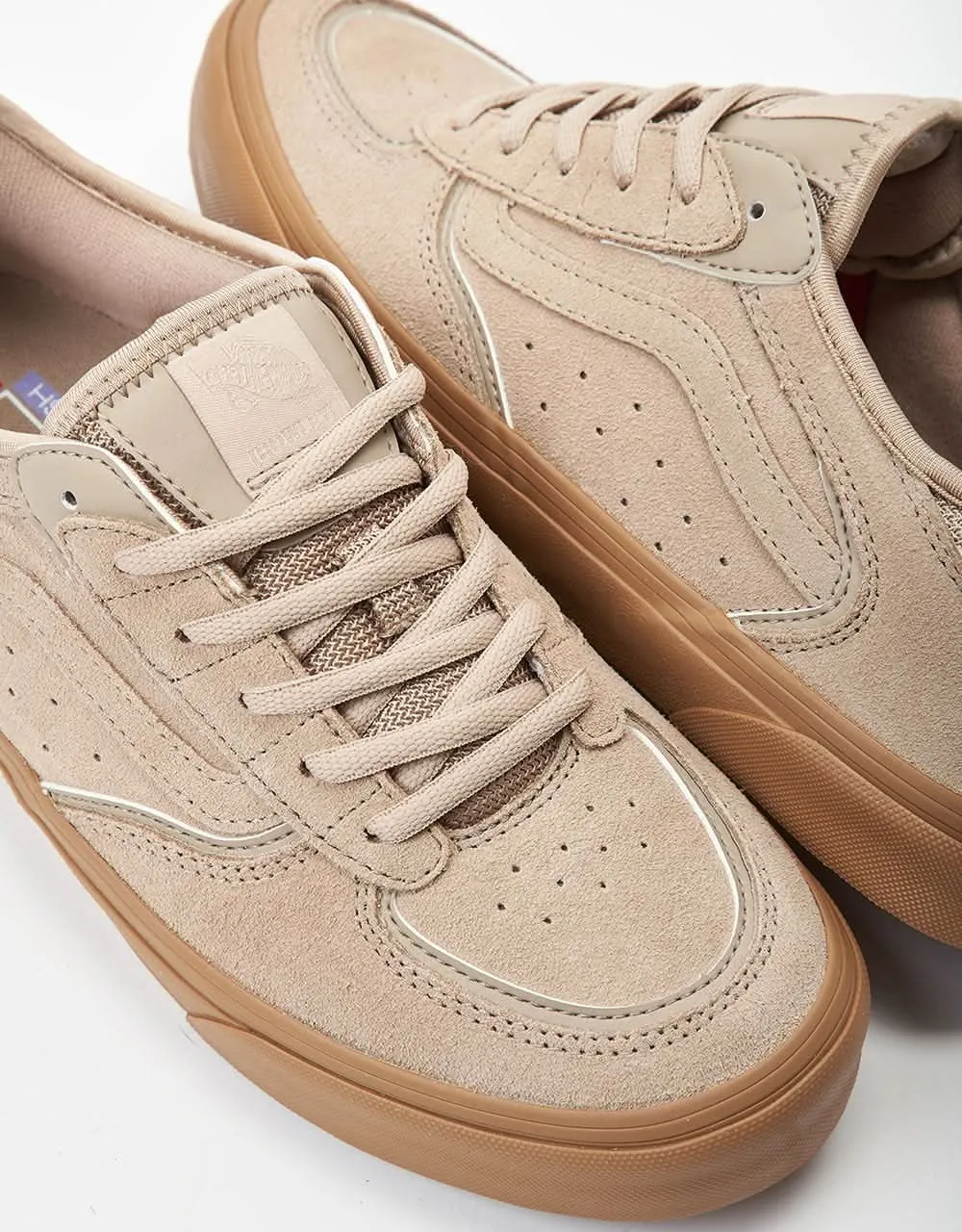 Vans Skate Rowley Skate Shoes - Tan/Gum