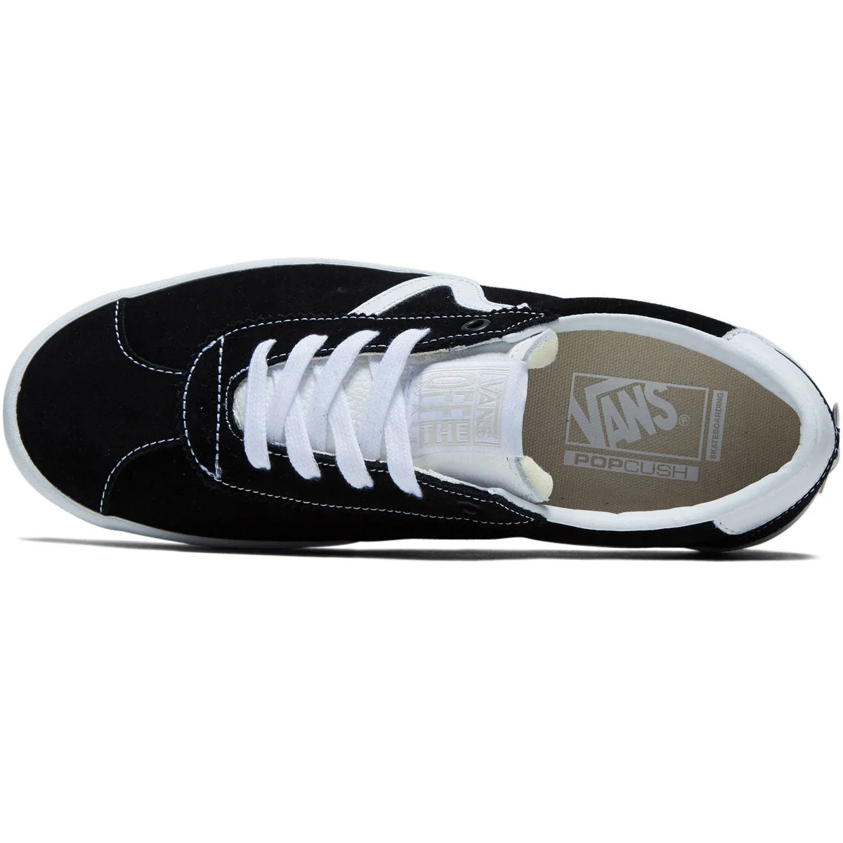 Vans Skate Sport Shoes - Black/Black/White