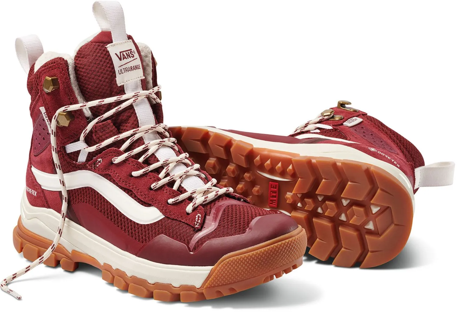 Vans Ultrarange EXO HI Gore-Tex MTE-3 Pomegranate Hiking Boots - Size 6.0m or 7.5w Only - Sale