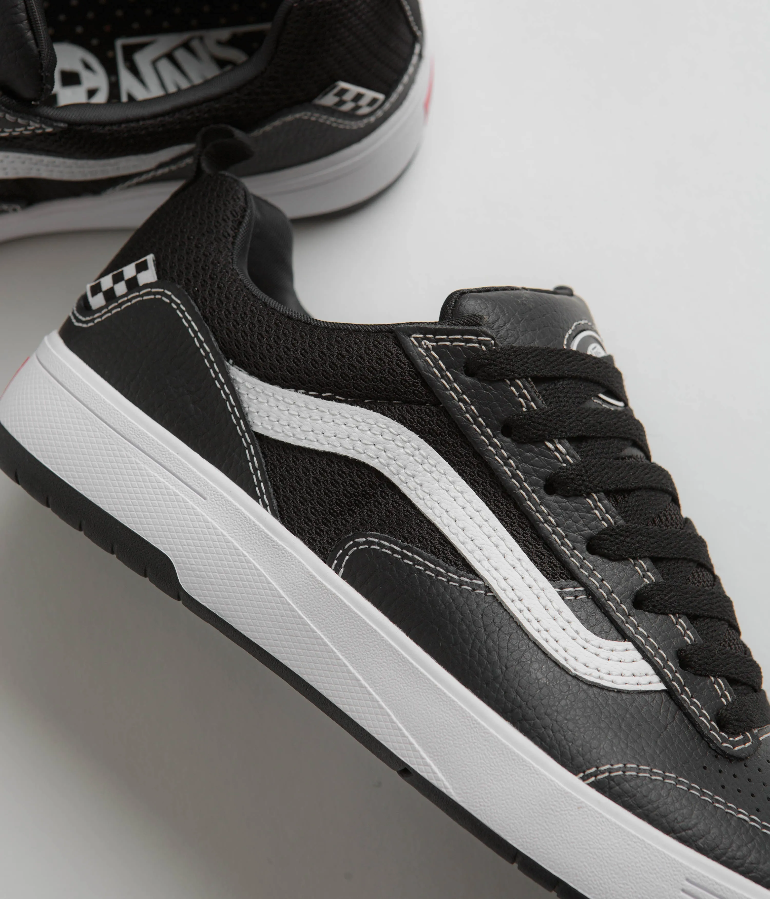 Vans Zahba Shoes - Black / White / White