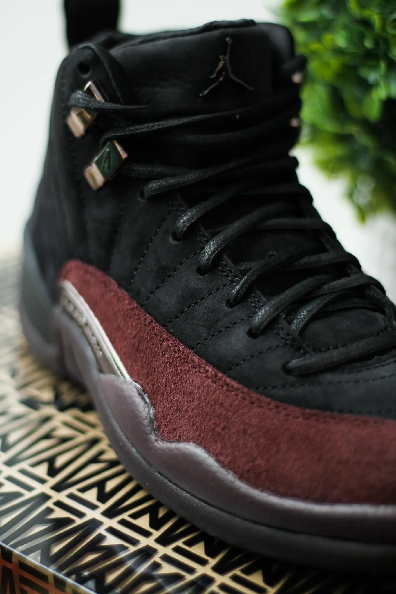 W AIR JORDAN 12 RETRO X A MA MANIERE "BURGUNDY CRUSH"