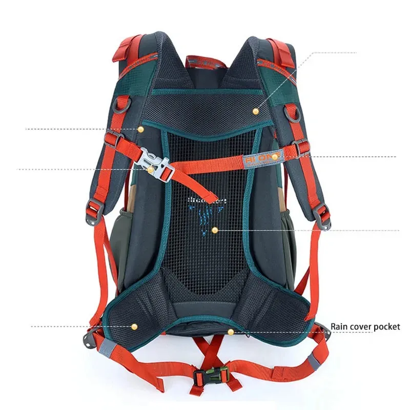 Waterproof Travel Hiking Backpack 30-40L