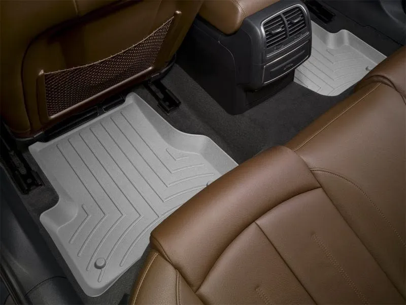 WeatherTech 06-10 Audi A8 Rear FloorLiner - Grey