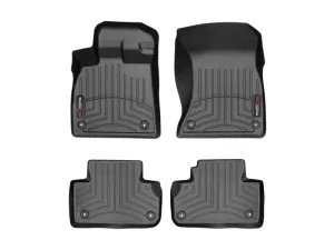 WeatherTech 2018  Audi Q5 Front And Rear FloorLiner - Black