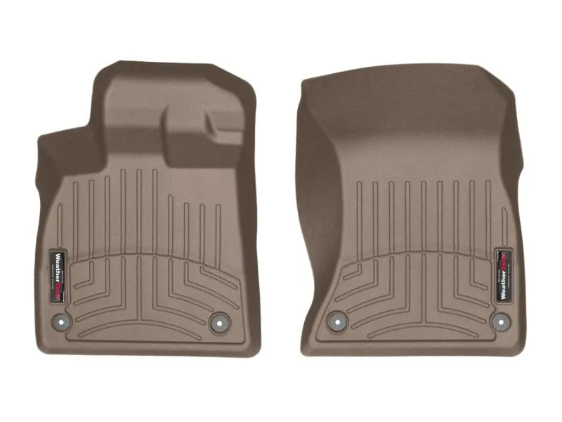 WeatherTech 2018  Audi Q5 Front FloorLiner - Tan