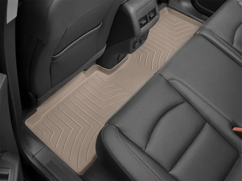 WeatherTech 2019  Audi A4/S4/A5/S5 Rear (2nd Row) FloorLiners - Tan (Sedan & Sportback)