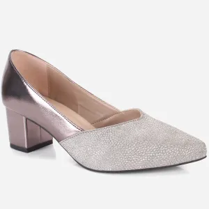 Womens "DIONNE" Pointed Court Shoes