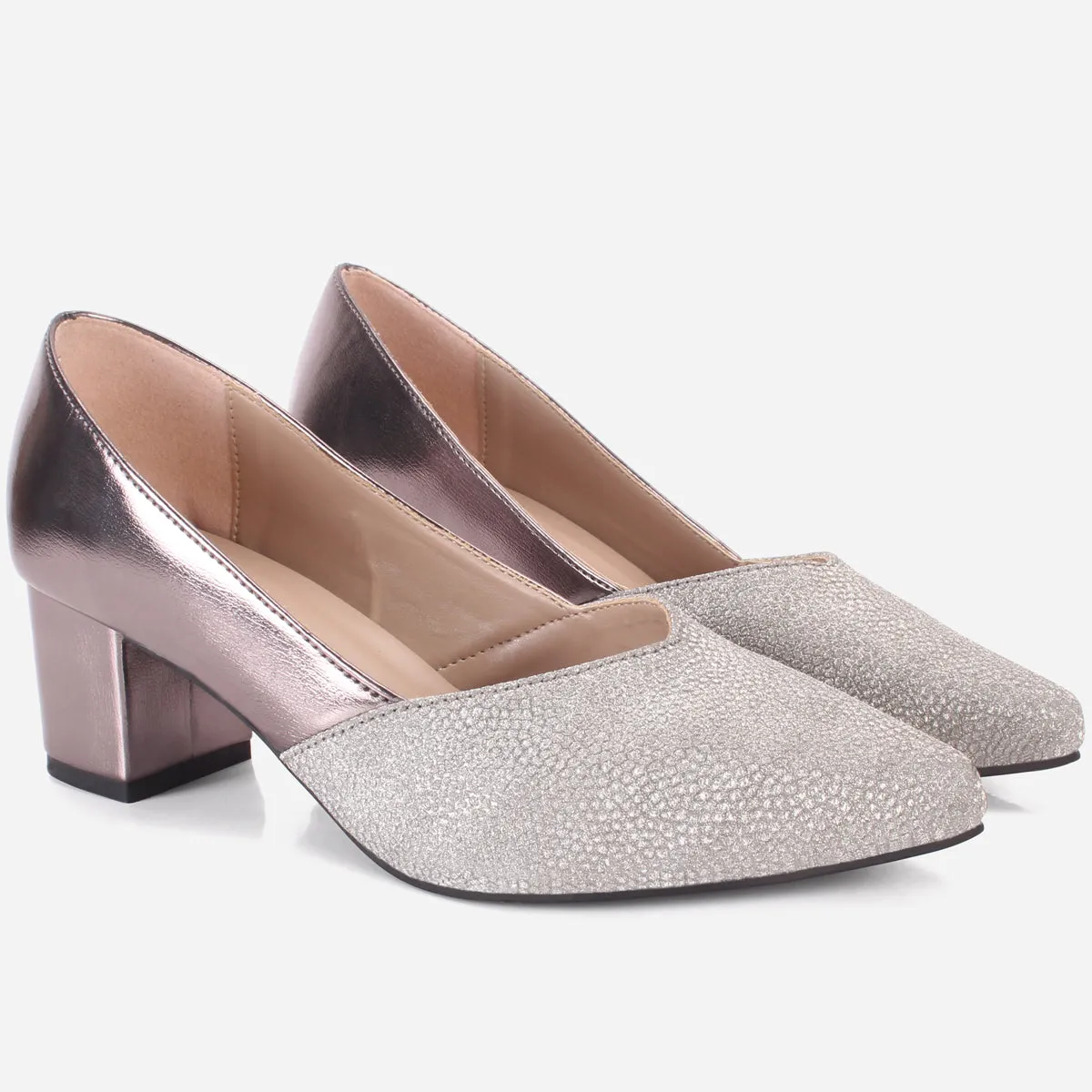 Womens "DIONNE" Pointed Court Shoes