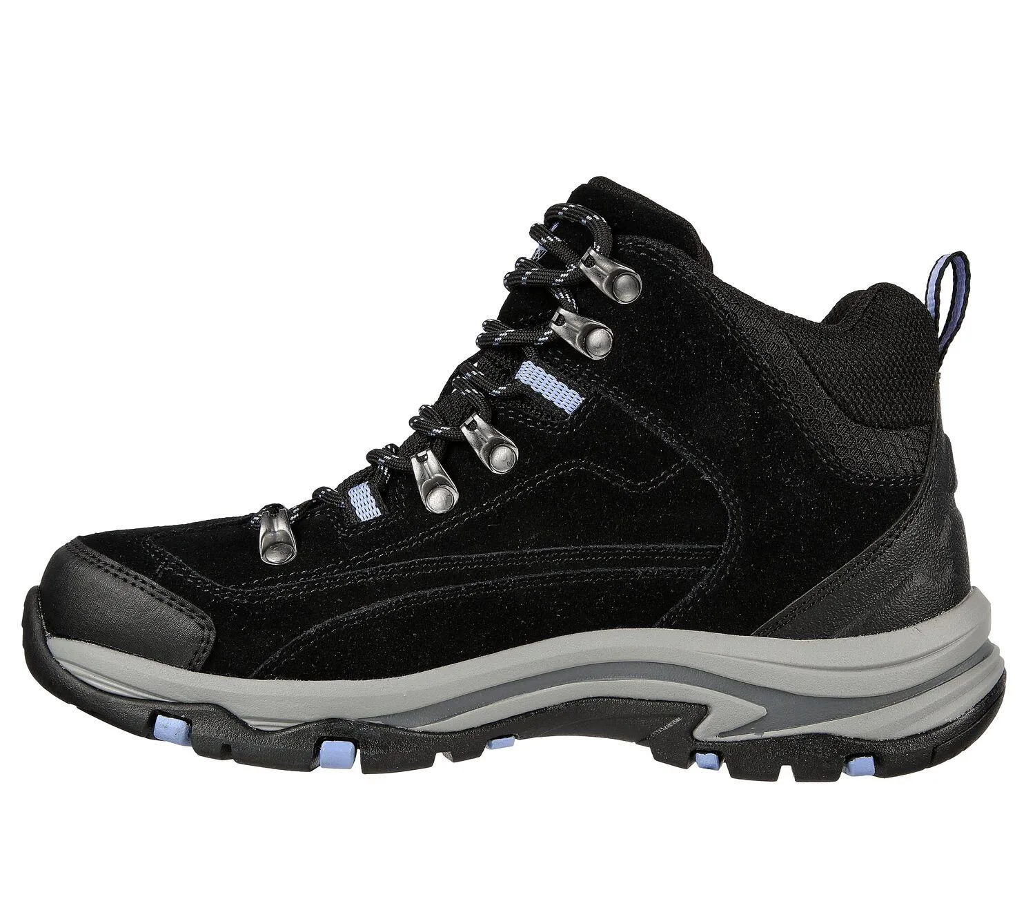 Women's Relaxed Fit Skechers 167004 Trego Alpine Trail Outdoor Hiking Boots - Black/Charcoal