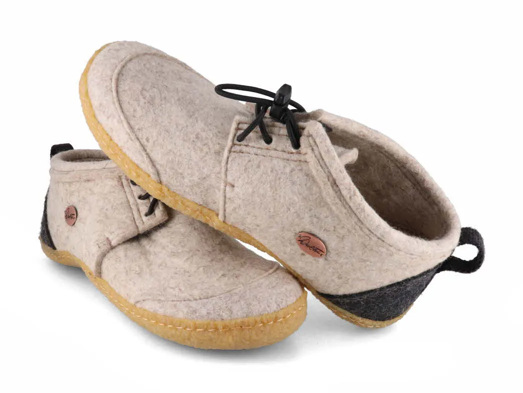 WoolFit® Barefoot Slippers Nomad, beige